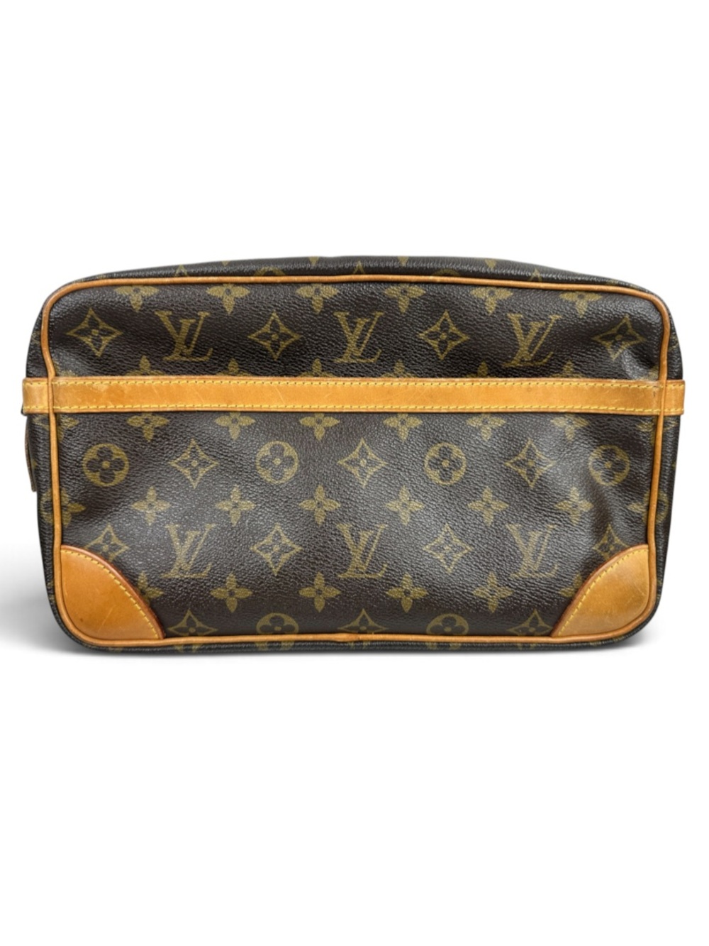 Louis Vuitton Authentic Compiegne 28 Monogram Pouch Clutch